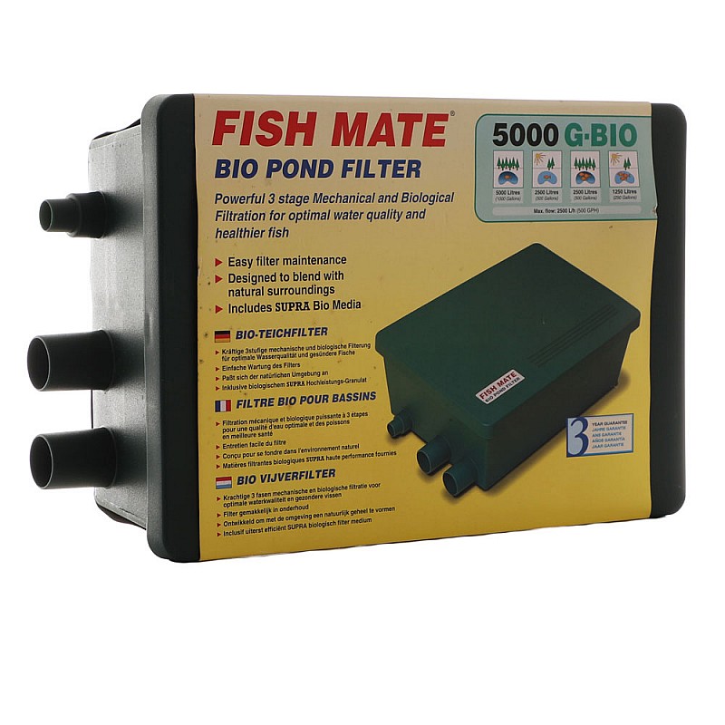 Fish Mate 5000 GBIO Filtre à gravité biologique pour bassin. 